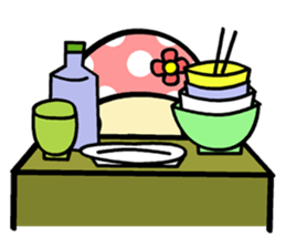 Mushroom and girlfriend sticker #6626975