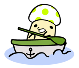 Mushroom and girlfriend sticker #6626979