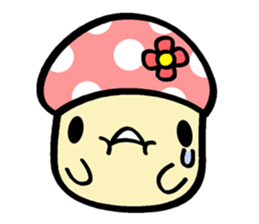 Mushroom and girlfriend sticker #6626987