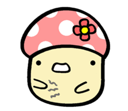 Mushroom and girlfriend sticker #6626993