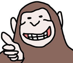 monkey monkey sticker #6627048