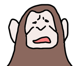 monkey monkey sticker #6627049