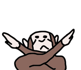 monkey monkey sticker #6627051