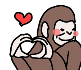 monkey monkey sticker #6627052