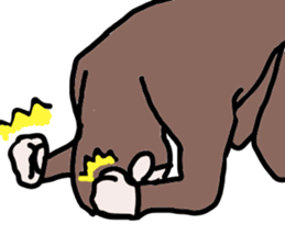 monkey monkey sticker #6627054