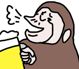 monkey monkey sticker #6627055