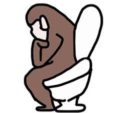 monkey monkey sticker #6627057