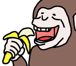monkey monkey sticker #6627065