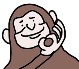 monkey monkey sticker #6627069