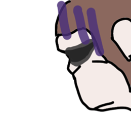 monkey monkey sticker #6627070