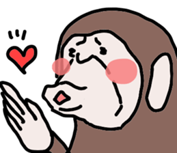 monkey monkey sticker #6627073
