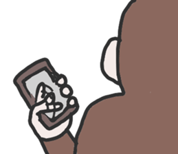 monkey monkey sticker #6627074