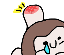 monkey monkey sticker #6627083