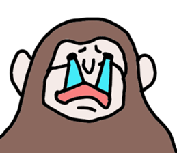 monkey monkey sticker #6627084