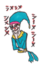 Cynical clown Ver2 sticker #6627533