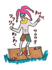 Cynical clown Ver2 sticker #6627539