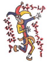 Cynical clown Ver2 sticker #6627553