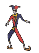 Cynical clown Ver2 sticker #6627556