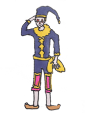 Cynical clown Ver2 sticker #6627562
