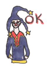 Cynical clown Ver2 sticker #6627565