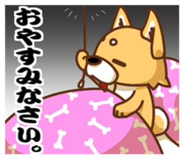 It is a Japanese midget Shiba around sticker #6627602