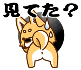 It is a Japanese midget Shiba around sticker #6627607