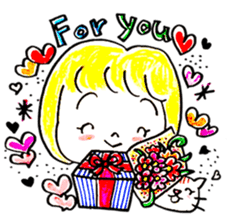 risa and friends sticker #6627609