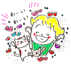 risa and friends sticker #6627616