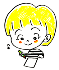 risa and friends sticker #6627633