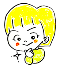 risa and friends sticker #6627636