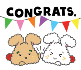 Usagiri rabbit sticker #6628227