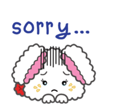 Usagiri rabbit sticker #6628237