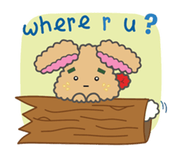 Usagiri rabbit sticker #6628247