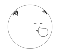 Mr. circle of transformation! sticker #6628578