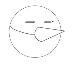 Mr. circle of transformation! sticker #6628605