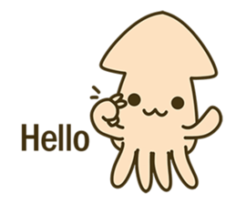 Small squid NO-NO sticker #6628608