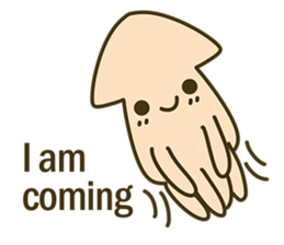 Small squid NO-NO sticker #6628609