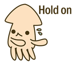 Small squid NO-NO sticker #6628617