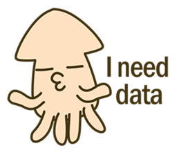 Small squid NO-NO sticker #6628619