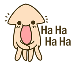 Small squid NO-NO sticker #6628621