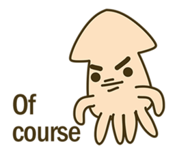 Small squid NO-NO sticker #6628640