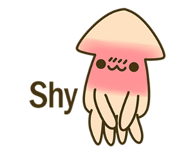 Small squid NO-NO sticker #6628641