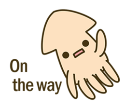 Small squid NO-NO sticker #6628642
