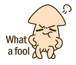 Small squid NO-NO sticker #6628643