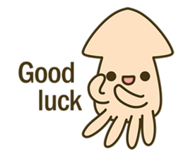 Small squid NO-NO sticker #6628644