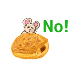 Cute(Kawaii) animals 2(English) sticker #6628770