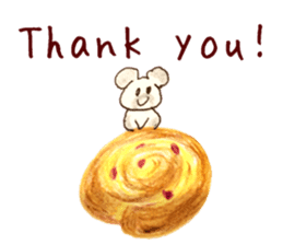 Cute(Kawaii) animals 2(English) sticker #6628774