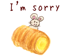 Cute(Kawaii) animals 2(English) sticker #6628775