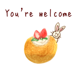 Cute(Kawaii) animals 2(English) sticker #6628776