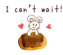 Cute(Kawaii) animals 2(English) sticker #6628777